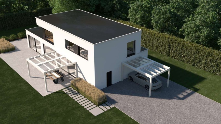 VETRO PERGOLA CARPORT