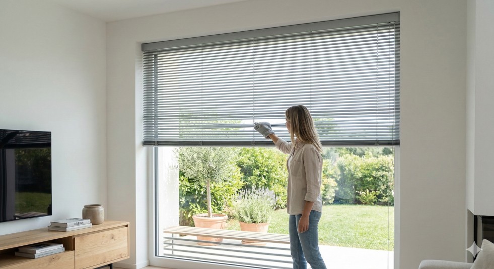 Come pulire le veneziane in alluminio senza piegare le lamelle