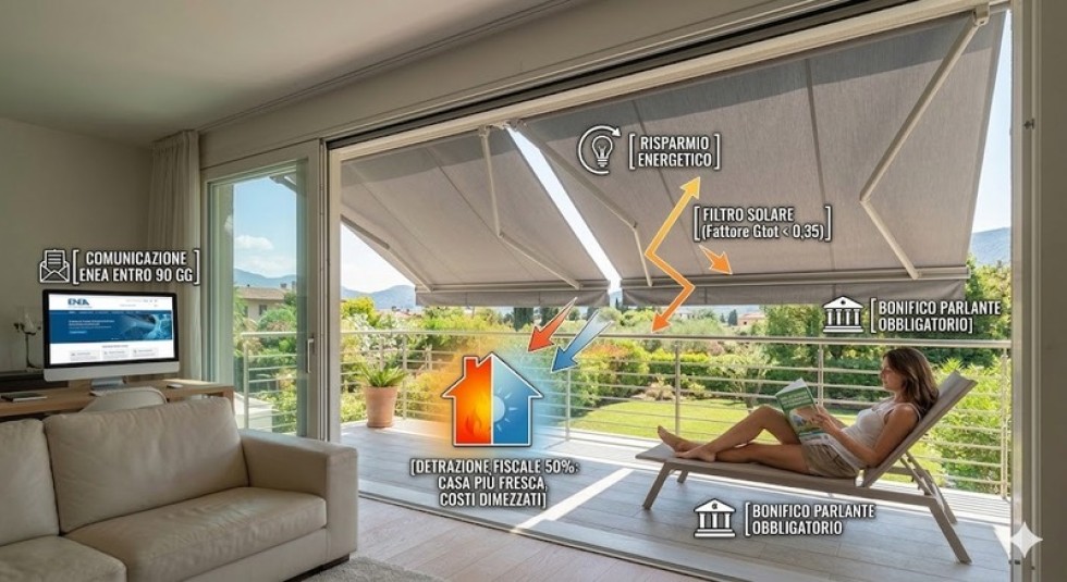 Ecobonus 50% sulle schermature solari: la guida per non sbagliare