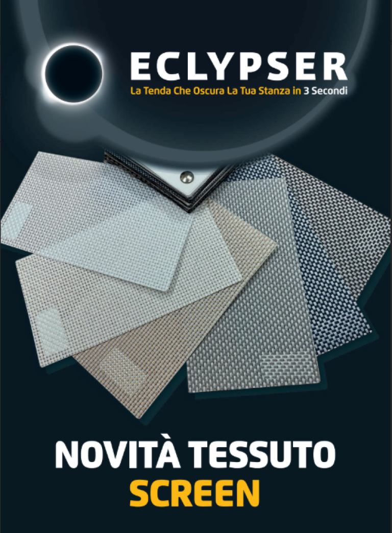 Nuovo tessuto Poliscreen per le tende Eclypser